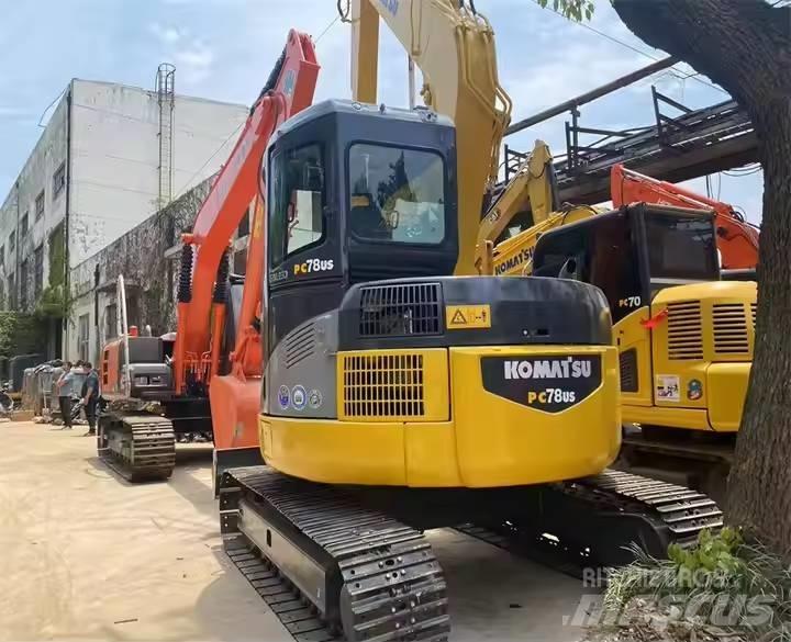 Komatsu PC78US حفارات وسط 7 طن - 12 طن