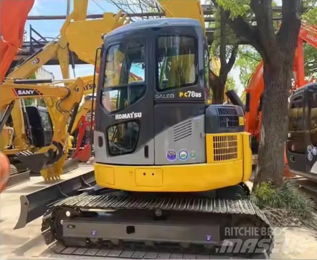 Komatsu PC78US حفارات وسط 7 طن - 12 طن