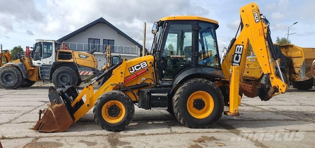 JCB 3 CX Contractor لوادر ذات جرافات عكسية