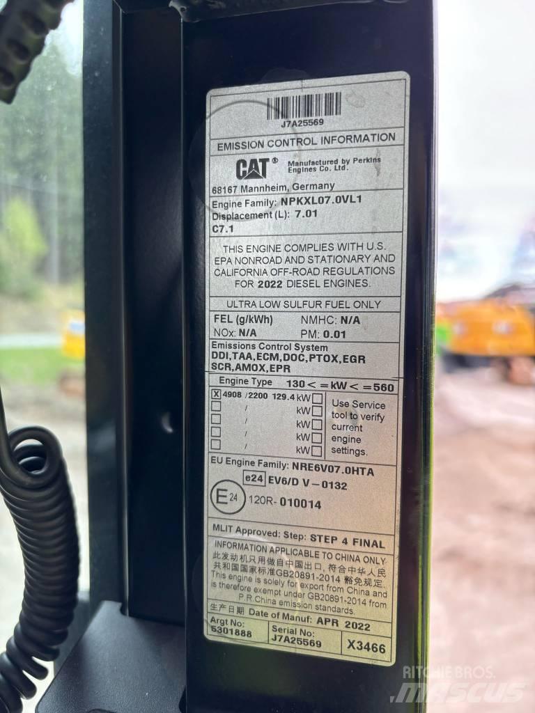 CAT 323 SLR حفارات طويلة الذراع