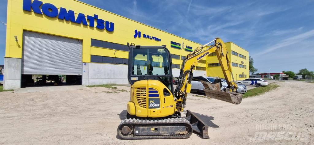 Komatsu PC 26 MR حفارات صغيرة أقل من 7 طن (حفارات صغيرة)