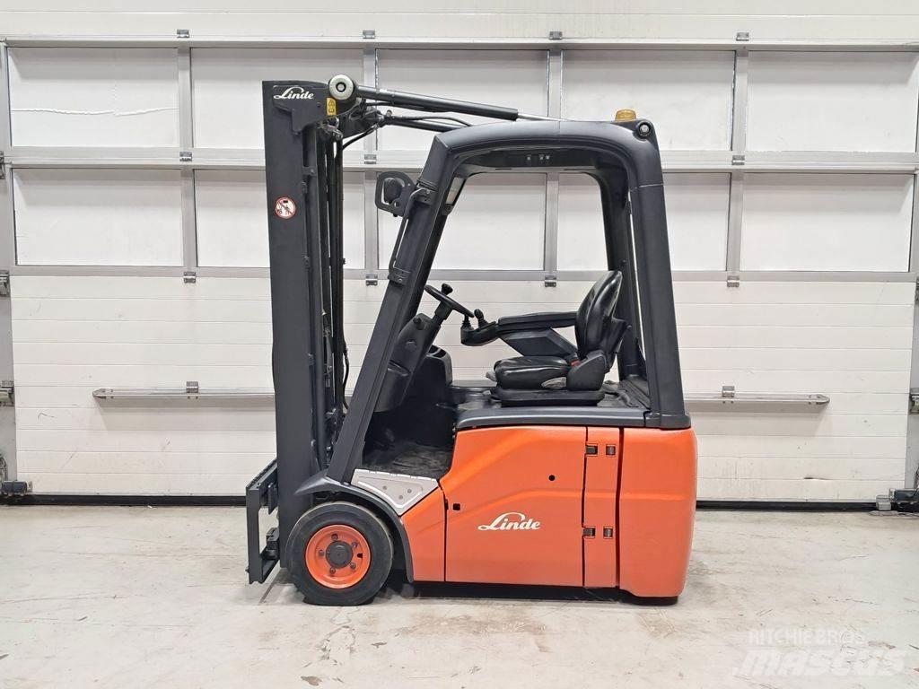 Linde E16C-01 شاحنات ذات رافعات شوكية تعمل بالكهرباء