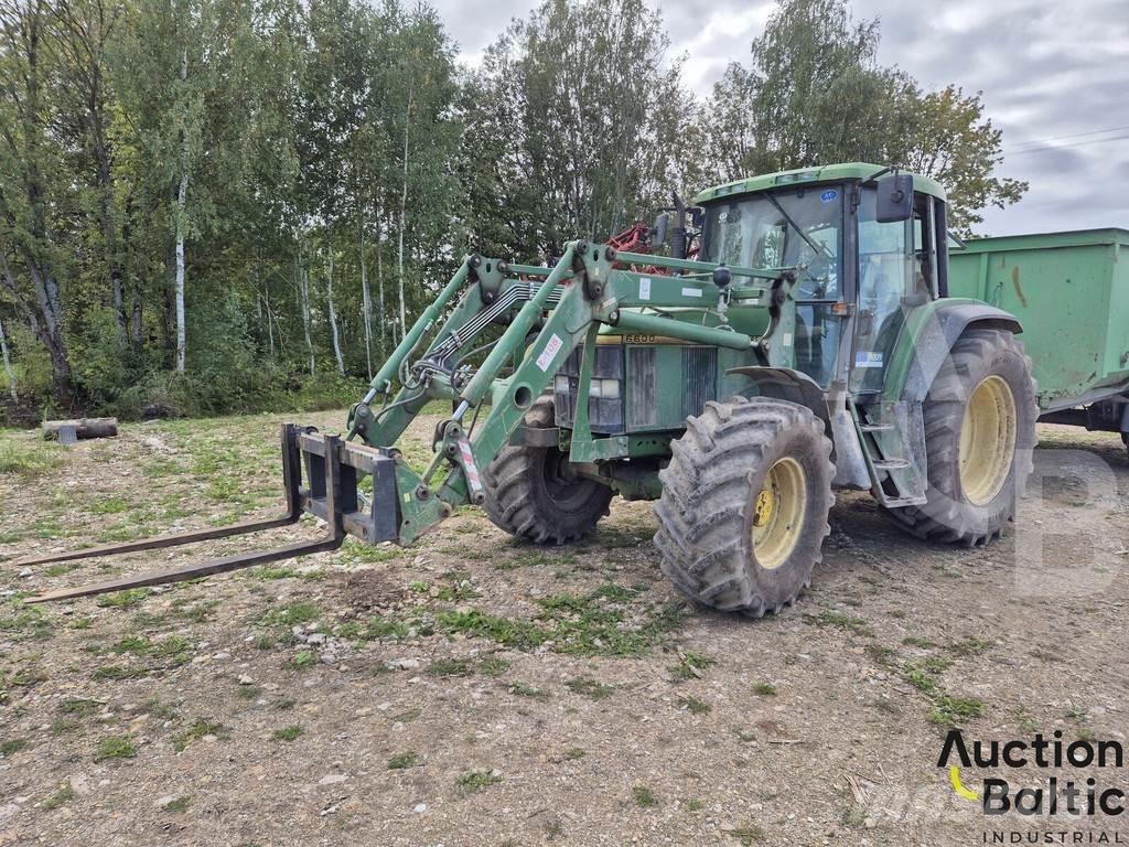 John Deere 6600 الجرارات