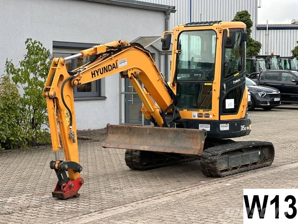 Hyundai R35Z 9A حفارات صغيرة أقل من 7 طن (حفارات صغيرة)
