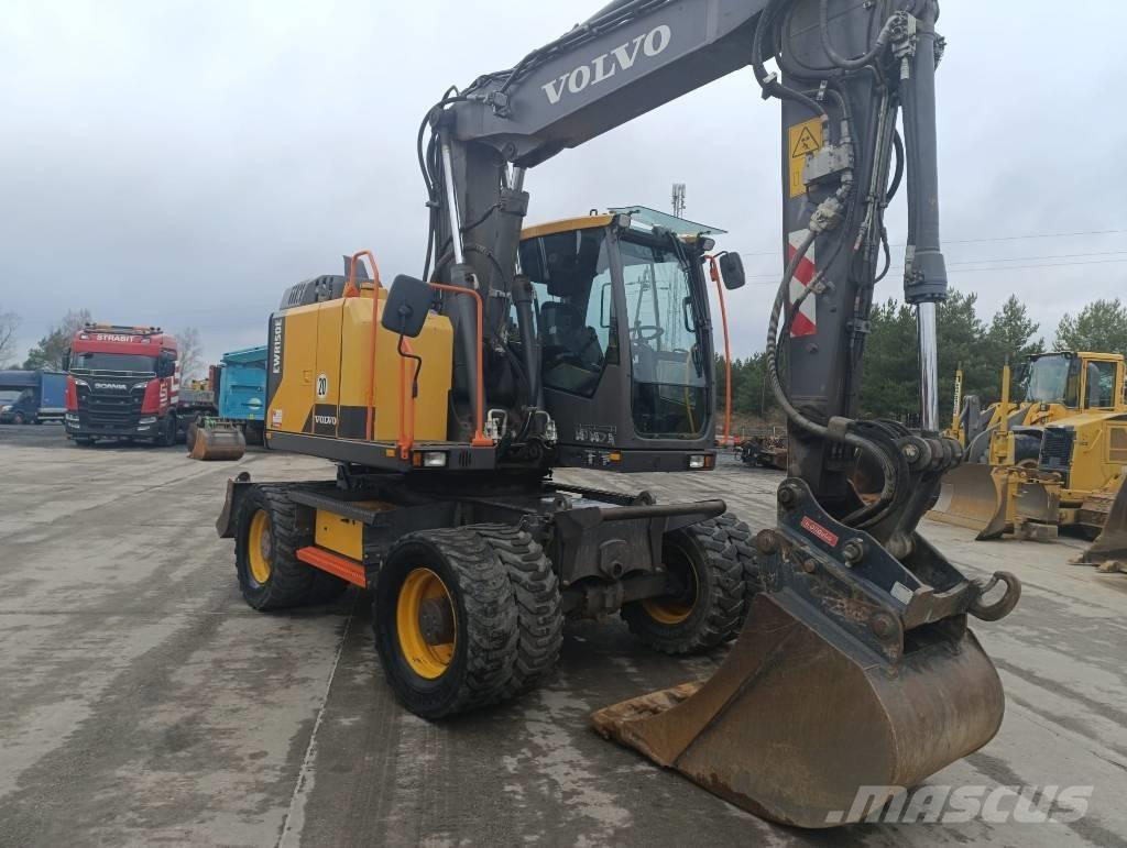 Volvo EWR 150 E حفارات بعجل