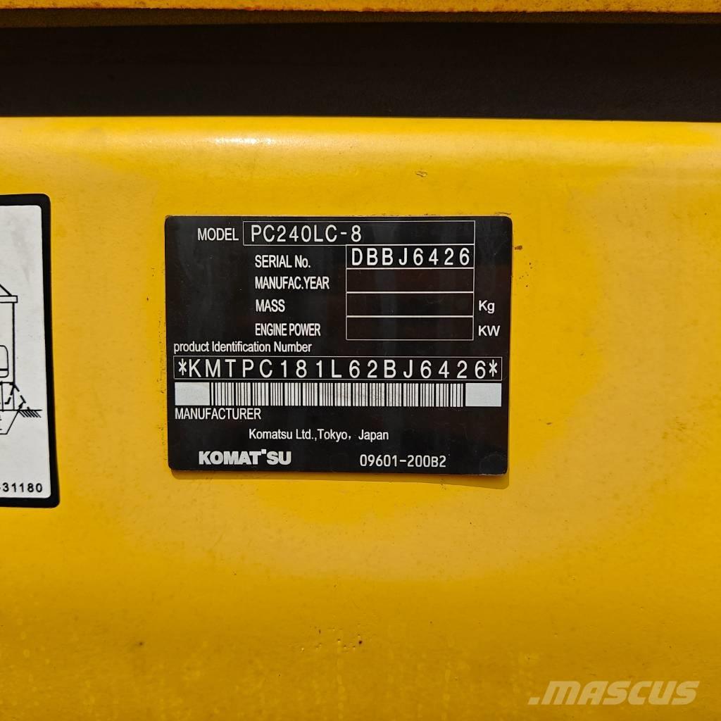 Komatsu 240 حفارات زحافة