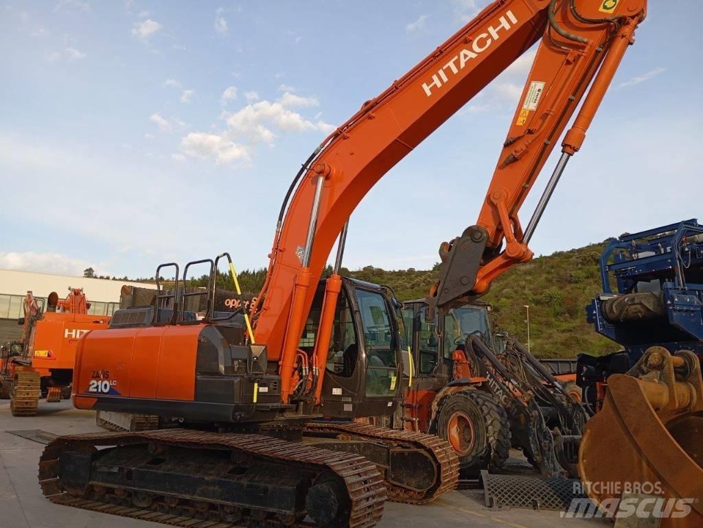Hitachi ZX 210 LC-6 حفارات زحافة