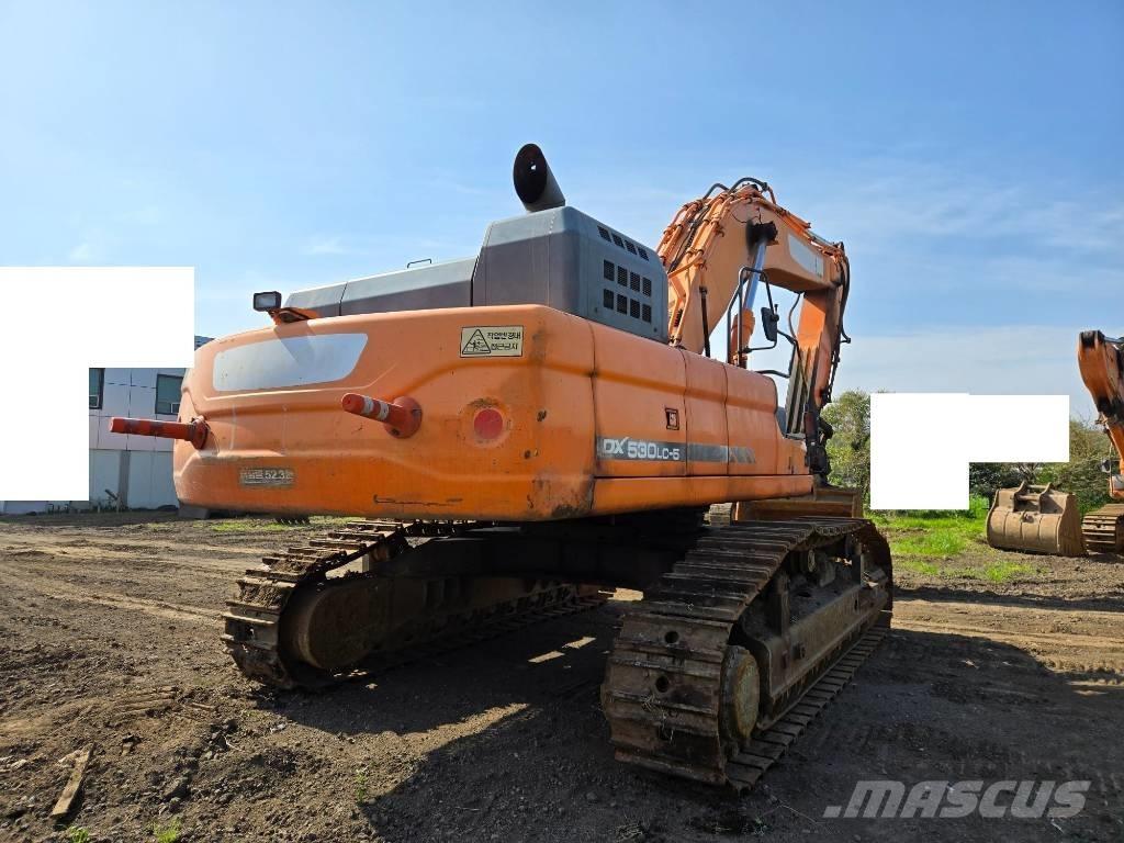 Doosan DX 530 LC-5 حفارات زحافة