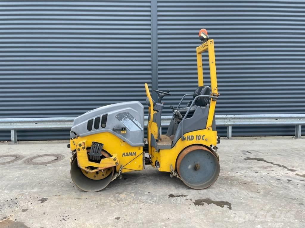 Hamm HD 10 VV مداحل ثنائية الاسطوانة