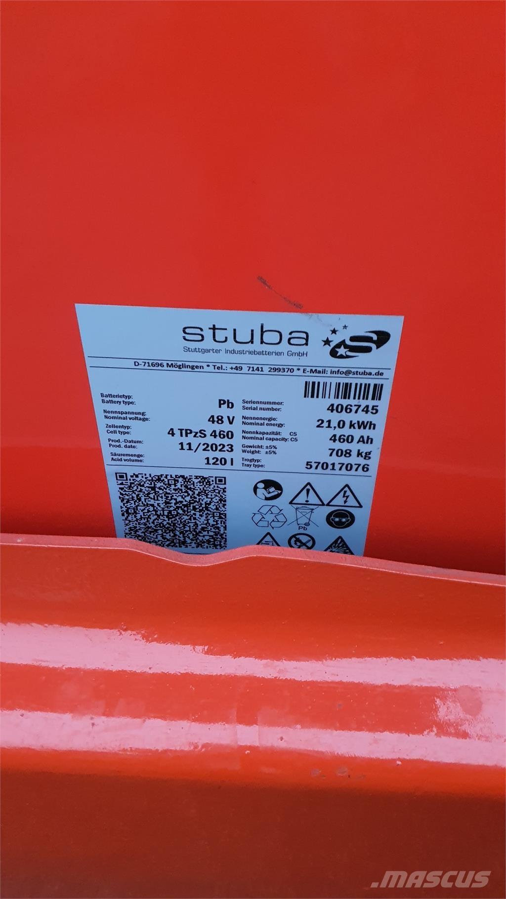 Linde E14-02 شاحنات ذات رافعات شوكية تعمل بالكهرباء