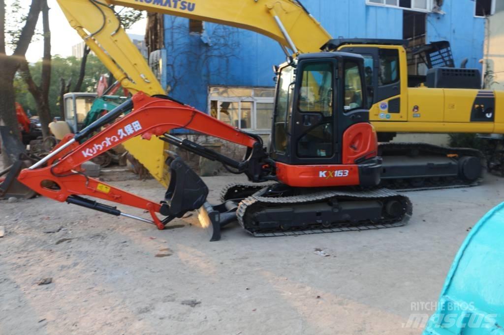 Kubota KX 163 حفارات صغيرة أقل من 7 طن (حفارات صغيرة)
