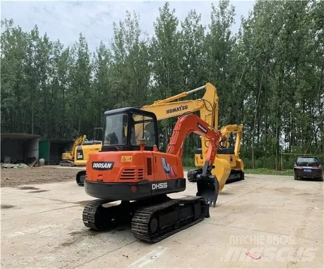 Doosan DH 55 حفارات صغيرة أقل من 7 طن (حفارات صغيرة)