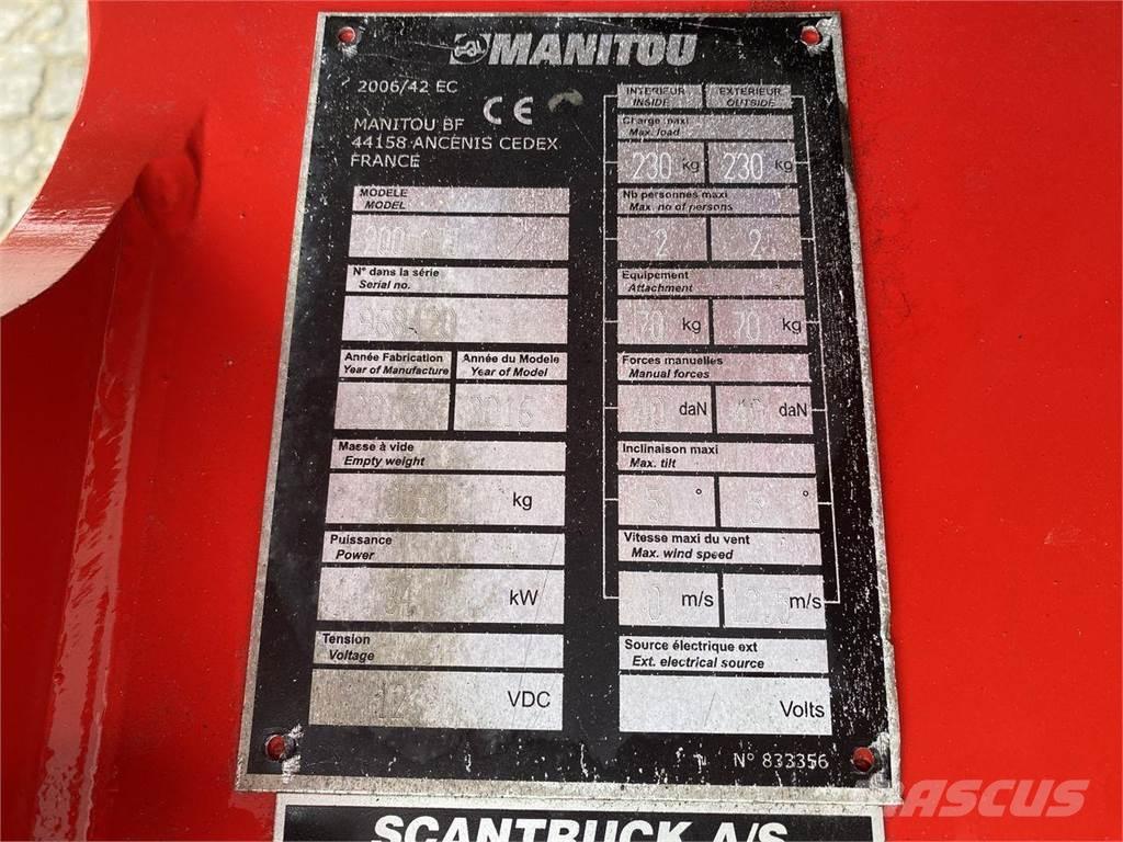 Manitou 200ATJ RC رافعات سلة مفصلية