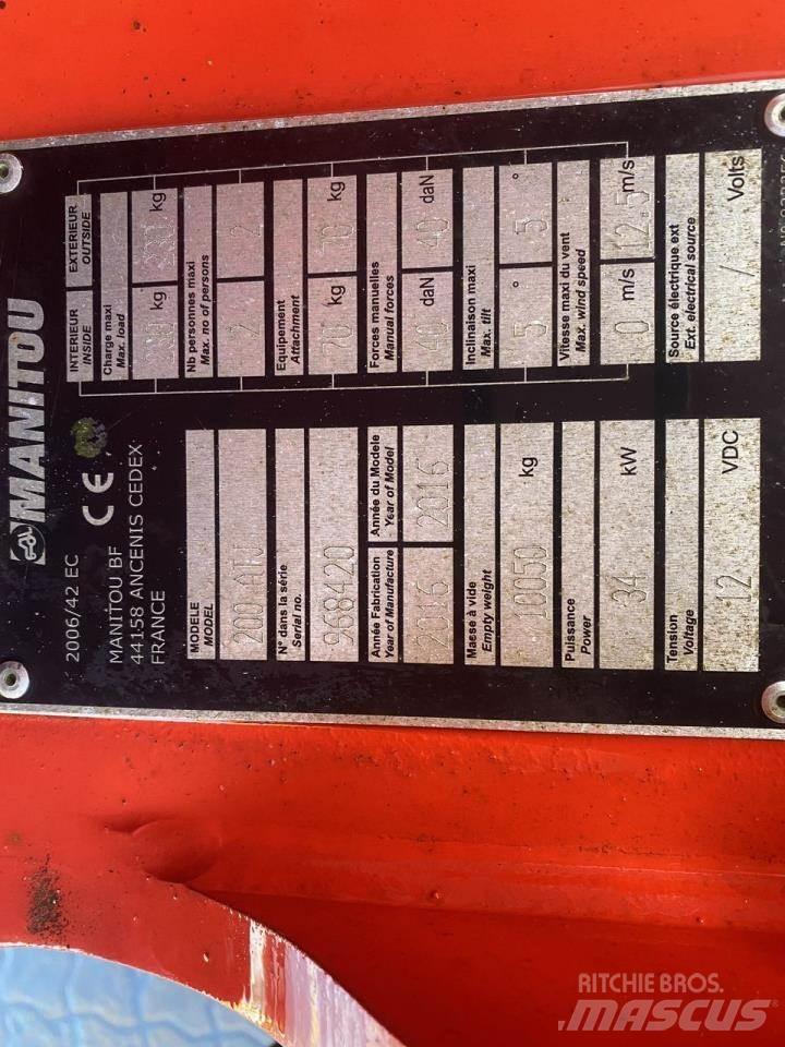 Manitou 200ATJ RC رافعات سلة مفصلية