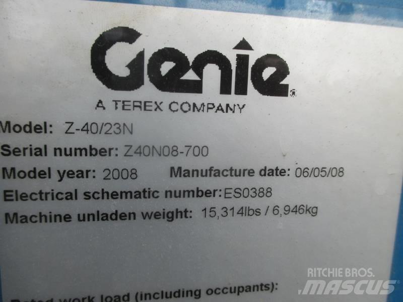 Genie Z 40/23 N رافعات سلة مفصلية