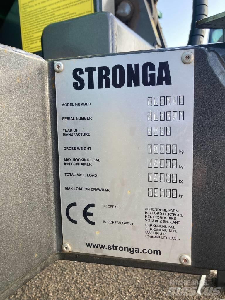 Stronga HL014D نصف مقطورات حاويات