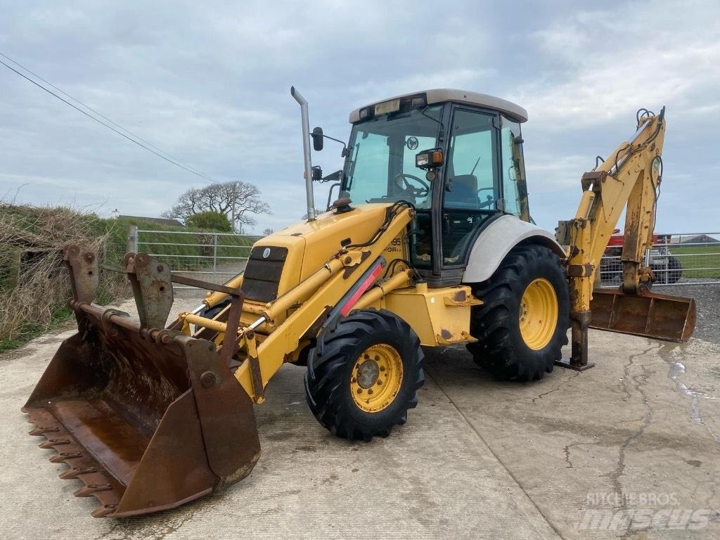 New Holland NH 95 لوادر ذات جرافات عكسية