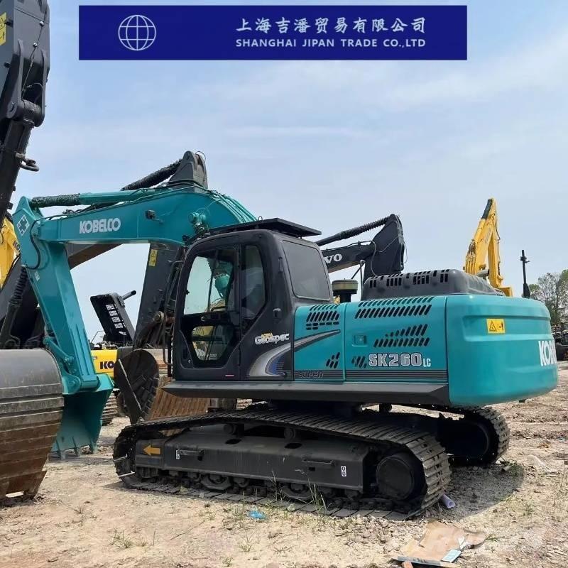 Kobelco sk260 حفارات زحافة