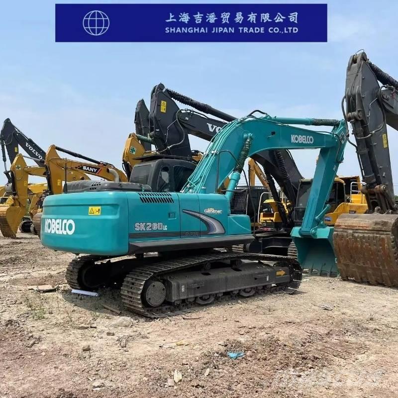 Kobelco sk260 حفارات زحافة