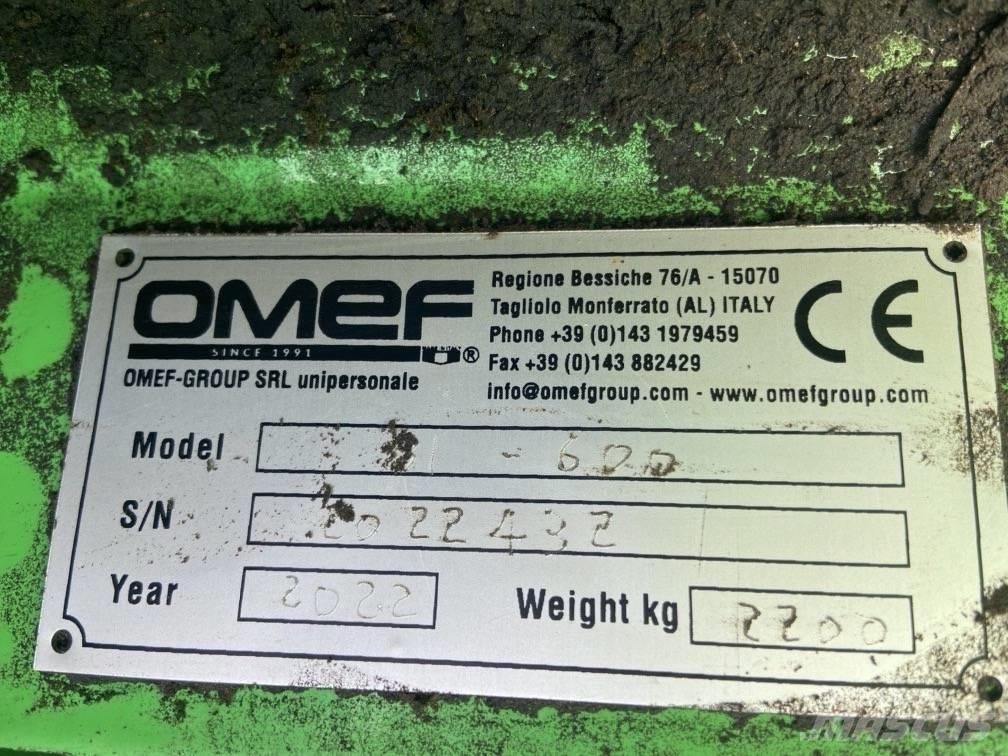  OMEF BI-600 قطاعات وقسامات خشب