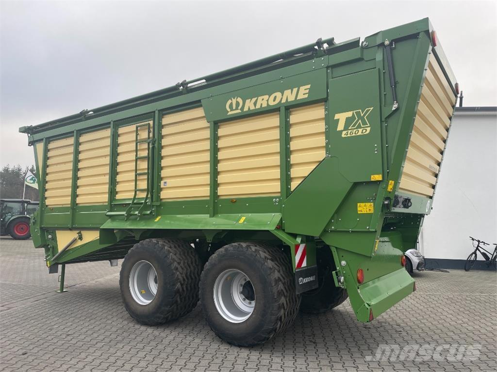 Krone TX 460 D معدات التعامل مع المواد ووضعها