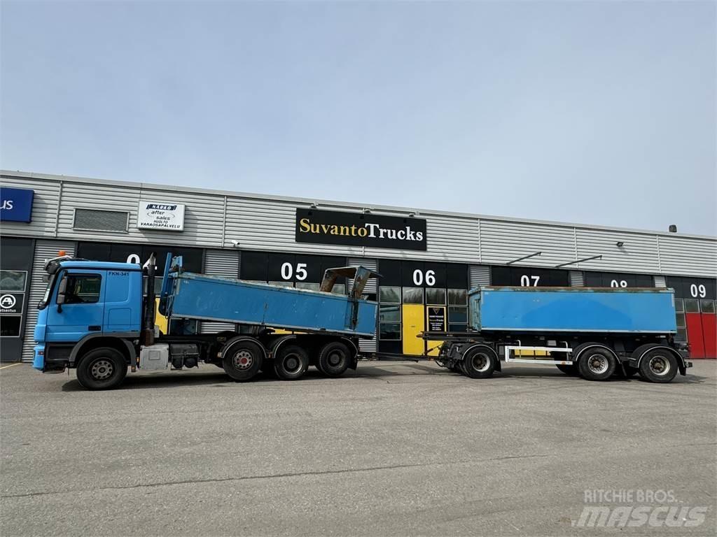 Sisu DK12M 8X4 شاحنات قلابة