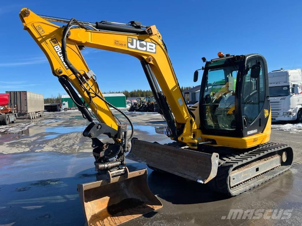 JCB 8085 ECO حفارات وسط 7 طن - 12 طن