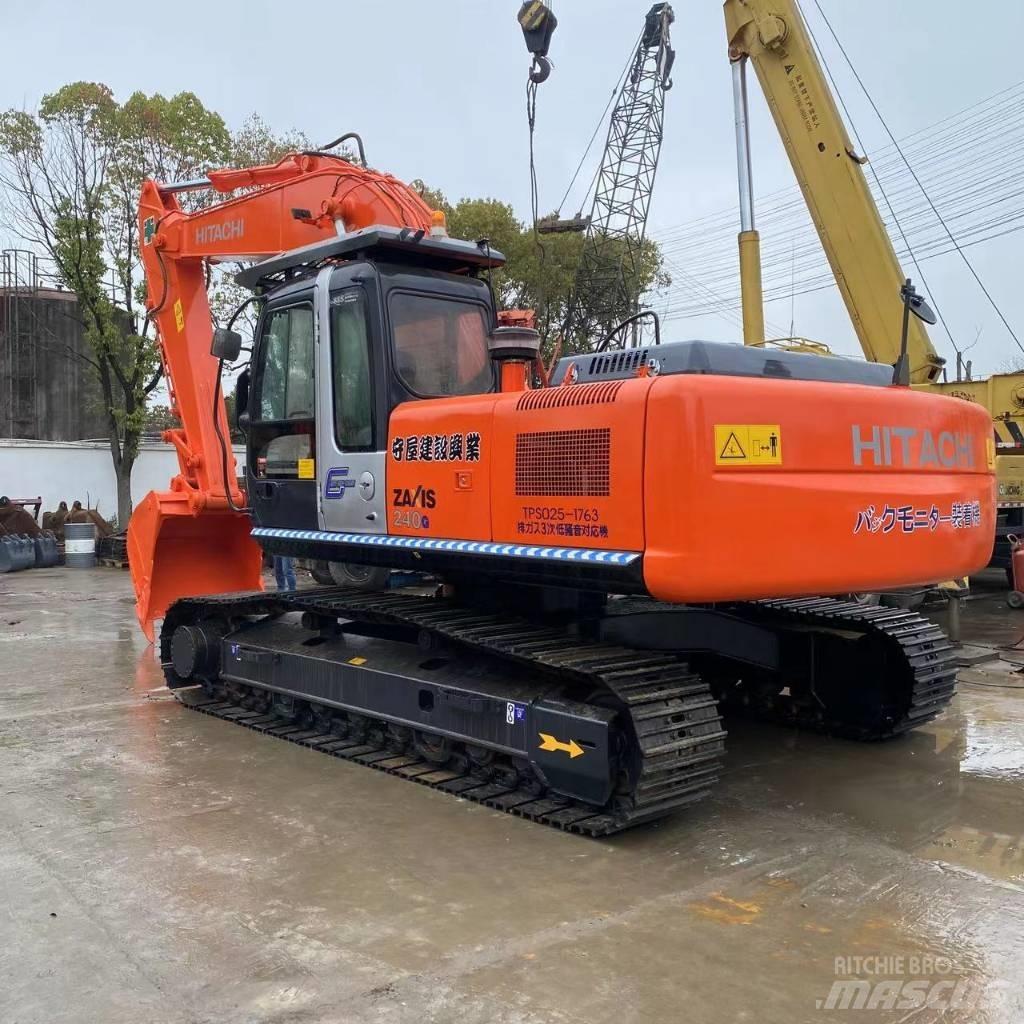 Hitachi ZX 240 حفارات زحافة