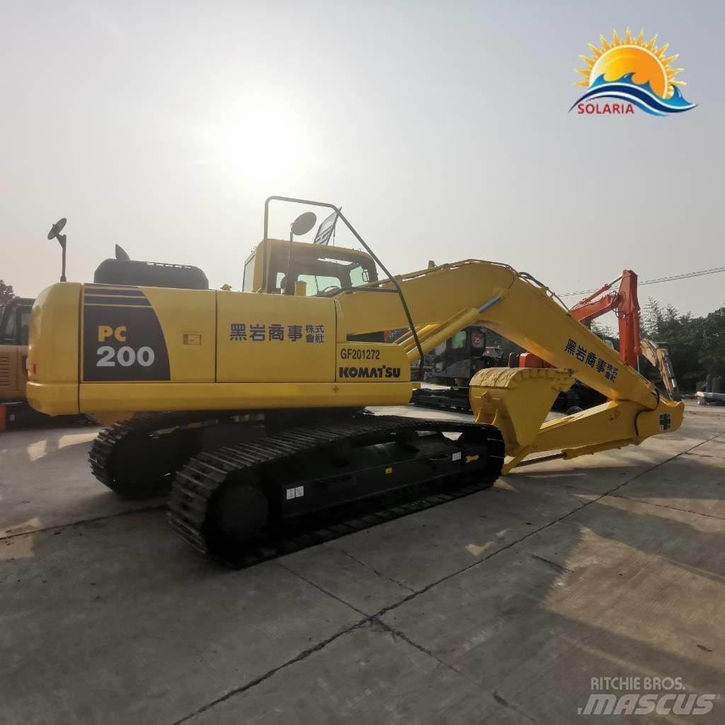 Komatsu PC 200-8 حفارات زحافة