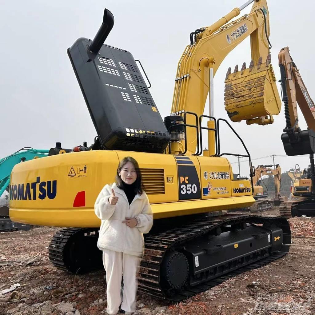 Komatsu PC 350-8 حفارات زحافة