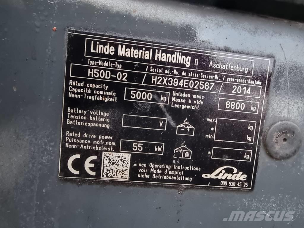 Linde H 50 D شاحنات الديزل