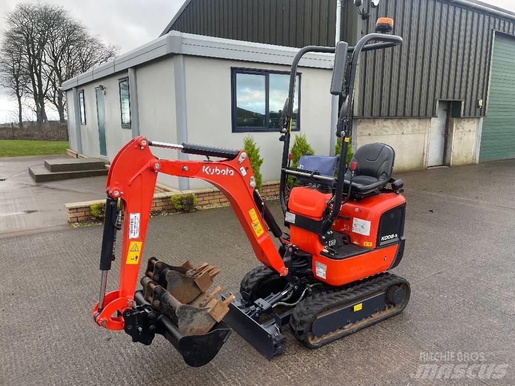 Kubota K008-5 حفارات صغيرة أقل من 7 طن (حفارات صغيرة)