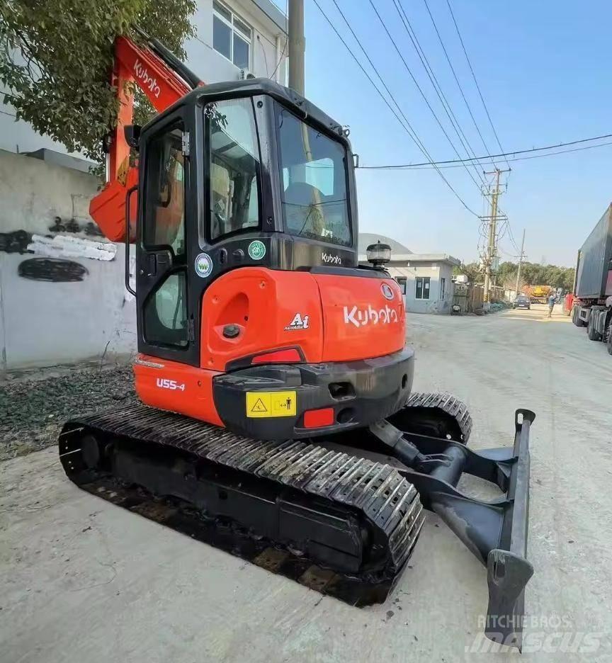 Kubota U 55-4 حفارات صغيرة أقل من 7 طن (حفارات صغيرة)