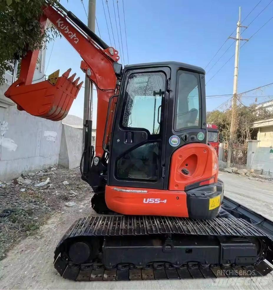 Kubota U 55-4 حفارات صغيرة أقل من 7 طن (حفارات صغيرة)