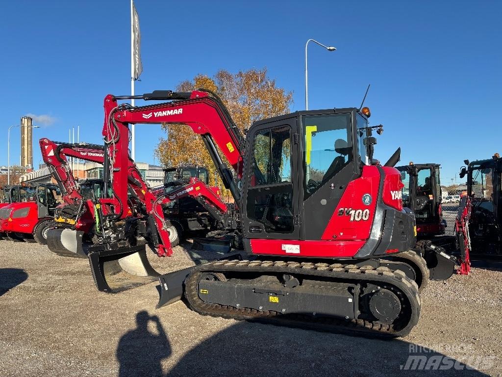 Yanmar SV 100 حفارات وسط 7 طن - 12 طن