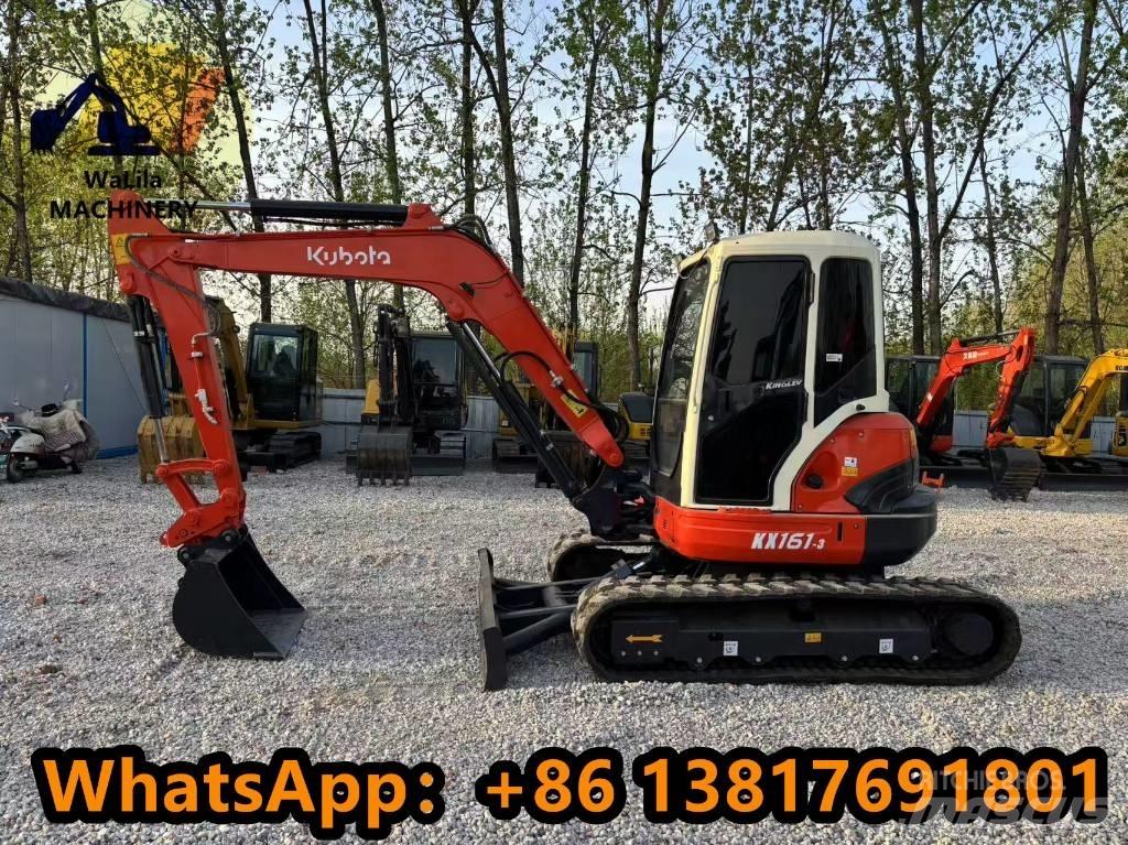Kubota KX 161 حفارات صغيرة أقل من 7 طن (حفارات صغيرة)