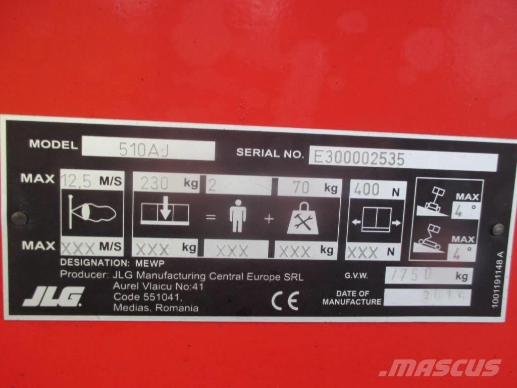 JLG 510 AJ رافعات سلة مفصلية