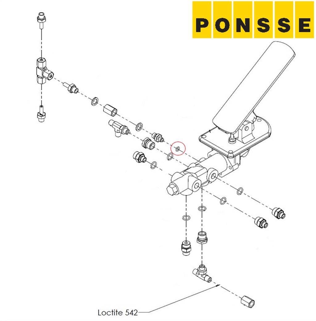 Ponsse 0023762 هيدروليات