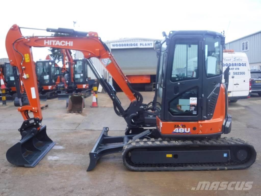 Hitachi ZX 48 U-6 حفارات صغيرة أقل من 7 طن (حفارات صغيرة)