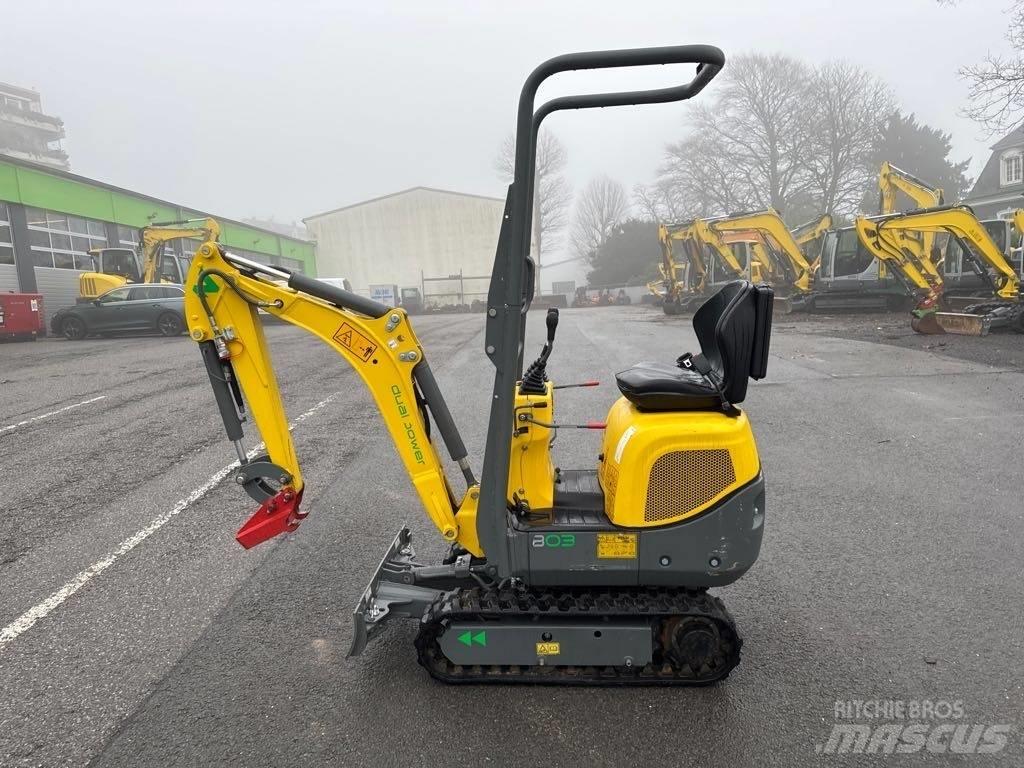 Wacker Neuson 803 حفارات زحافة