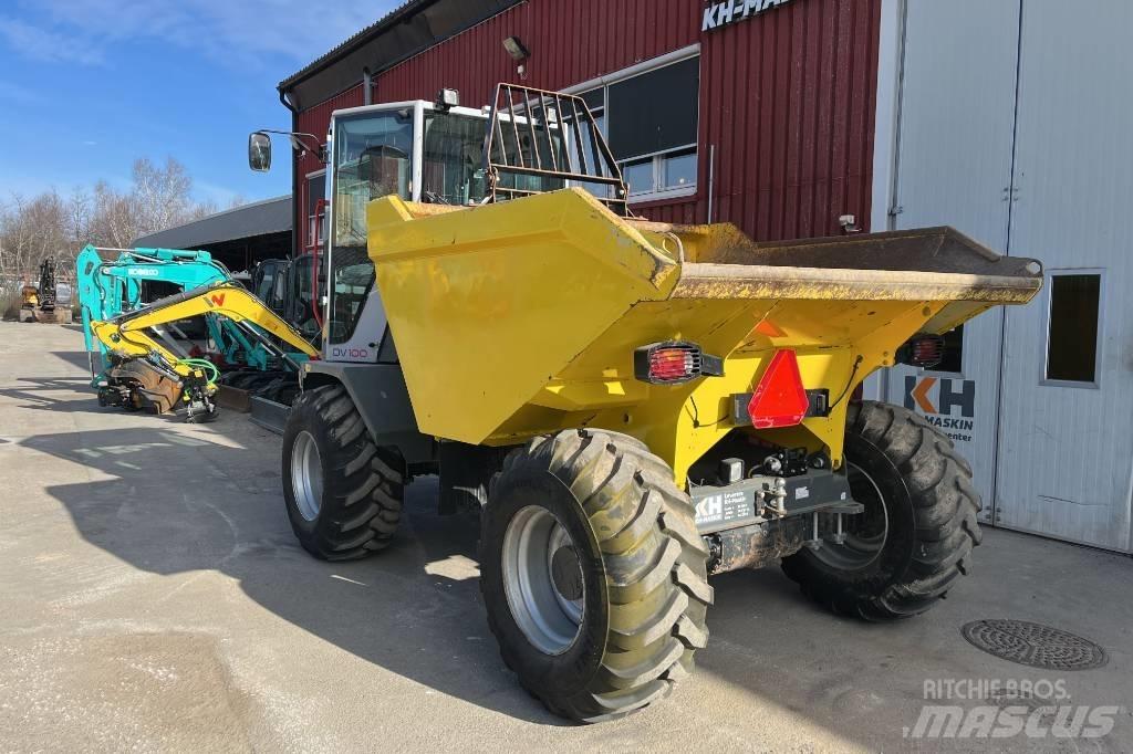 Wacker Neuson DV 100 ساحبات مفصلية