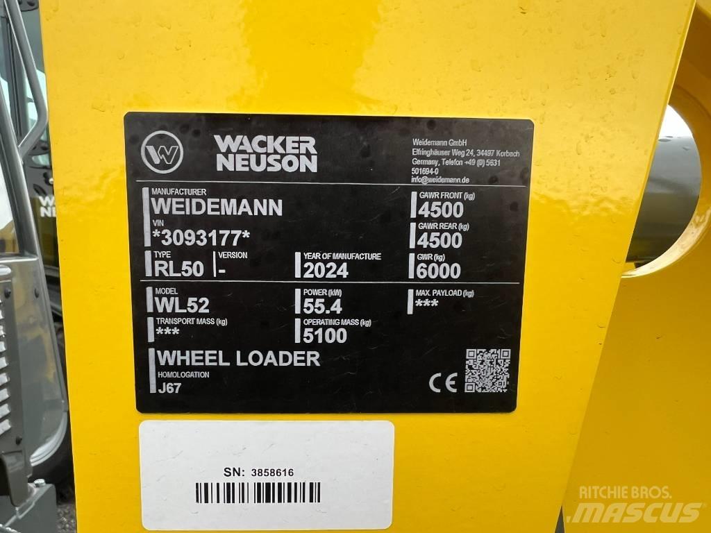 Wacker Neuson WL 52 لوادر بعجل