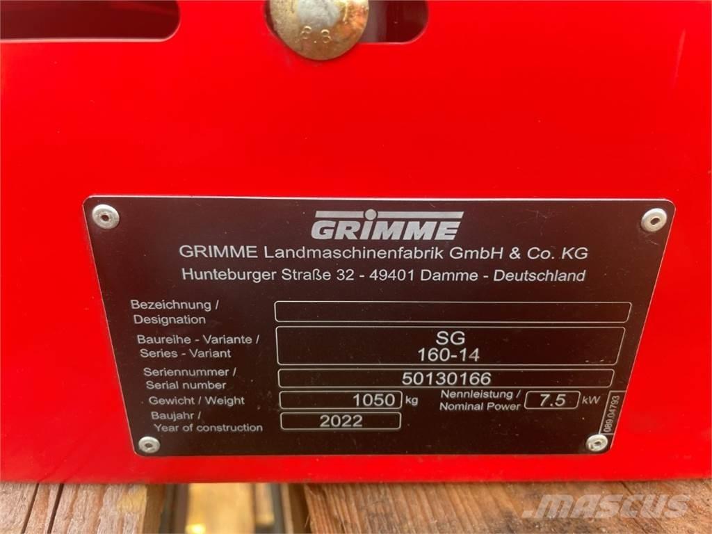 Grimme SG 160-14 معدات فرز