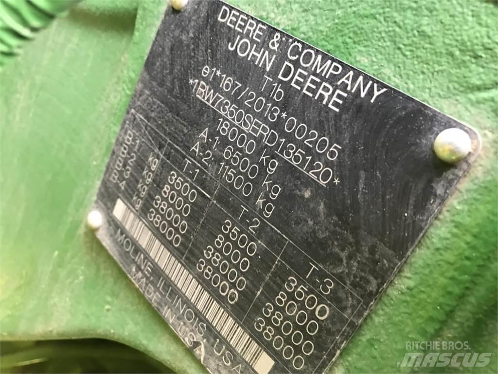 John Deere 7R 350 الجرارات