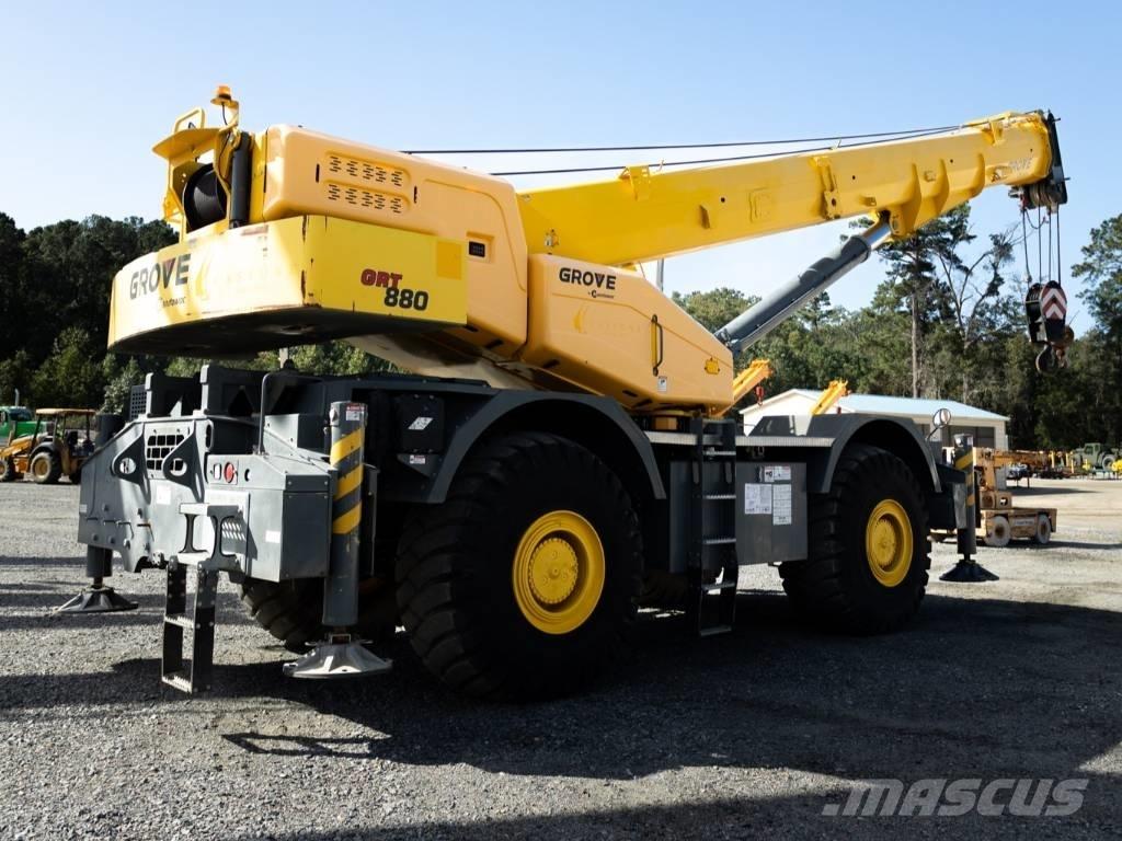 Grove GRT 880 رافعات الطرق الوعرة