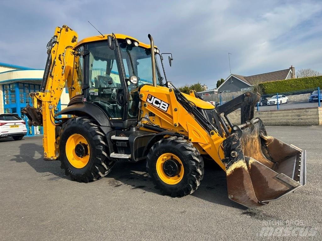 JCB 3CX Air Con لوادر ذات جرافات عكسية