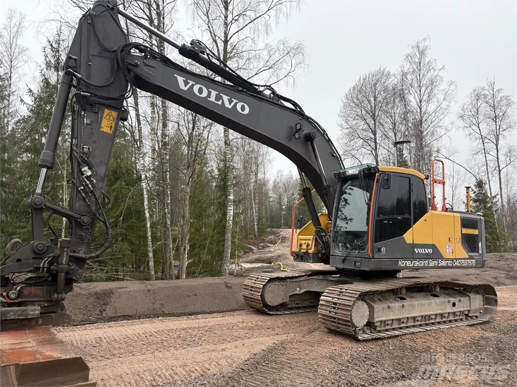 Volvo EC220 EL حفارات زحافة