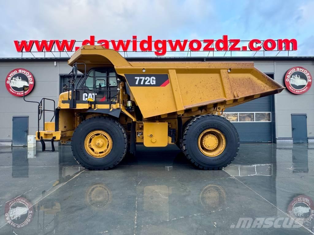 CAT 772G شاحنات المخلفات الصلبة