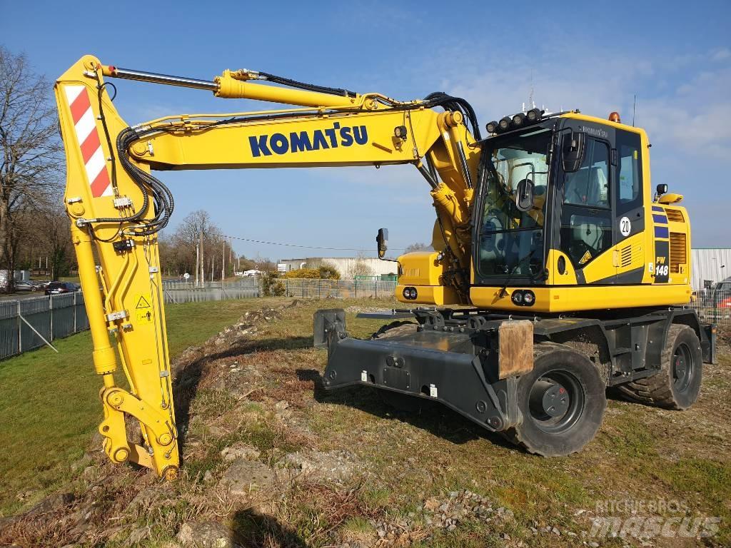 Komatsu PW148-11EO حفارات بعجل