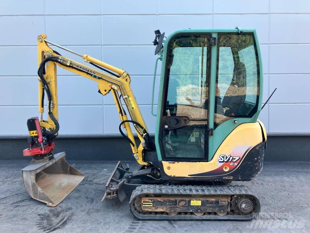 Yanmar SV 17 EX حفارات صغيرة أقل من 7 طن (حفارات صغيرة)